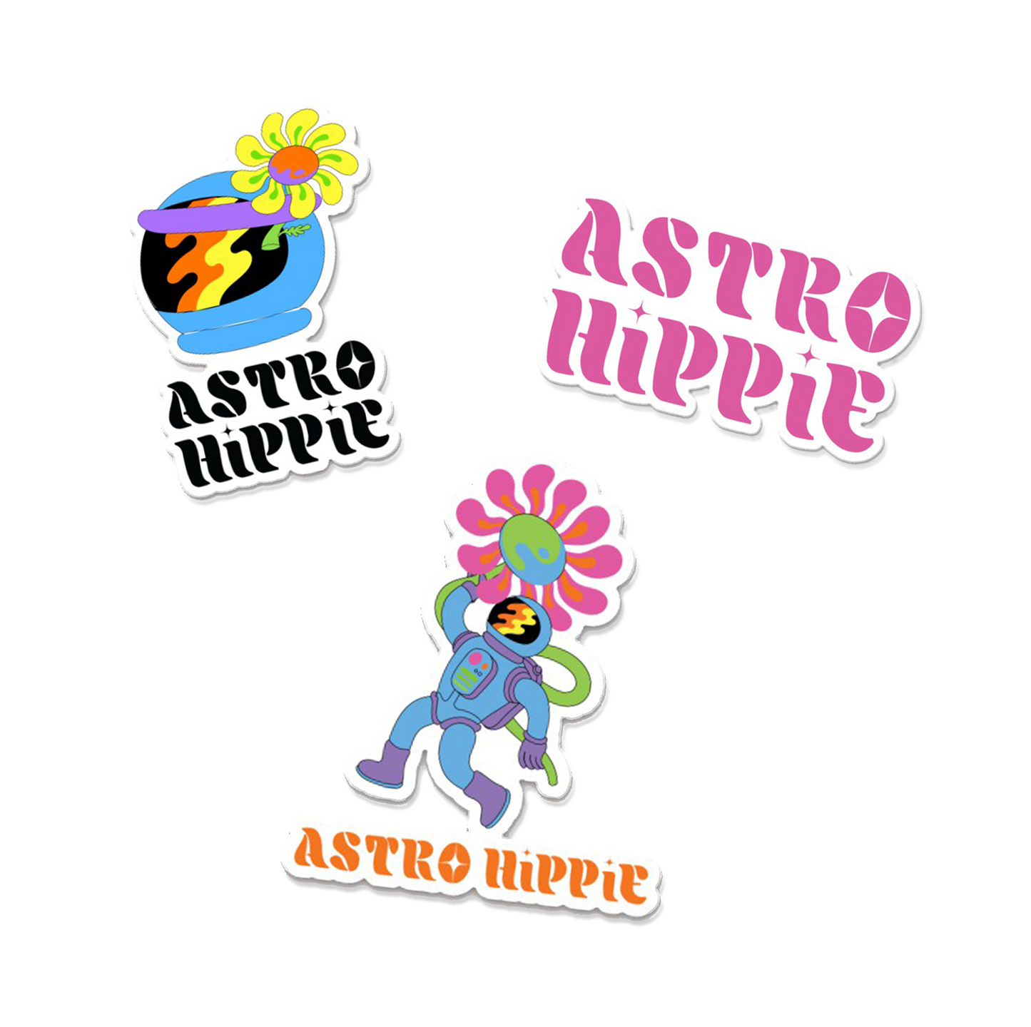 Astro Hippie Sticker Pack!